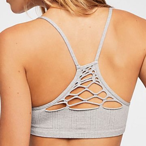 Free People Baby Racerback Bra M/L in Gray - Picture 4 of 6